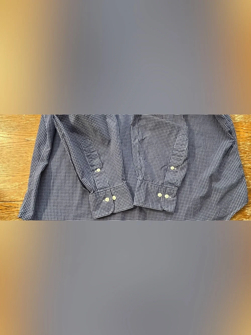 Vintage Polo Ralph Lauren Regent Classic Fit Gingham Check Shirt. 17 34/35-XL